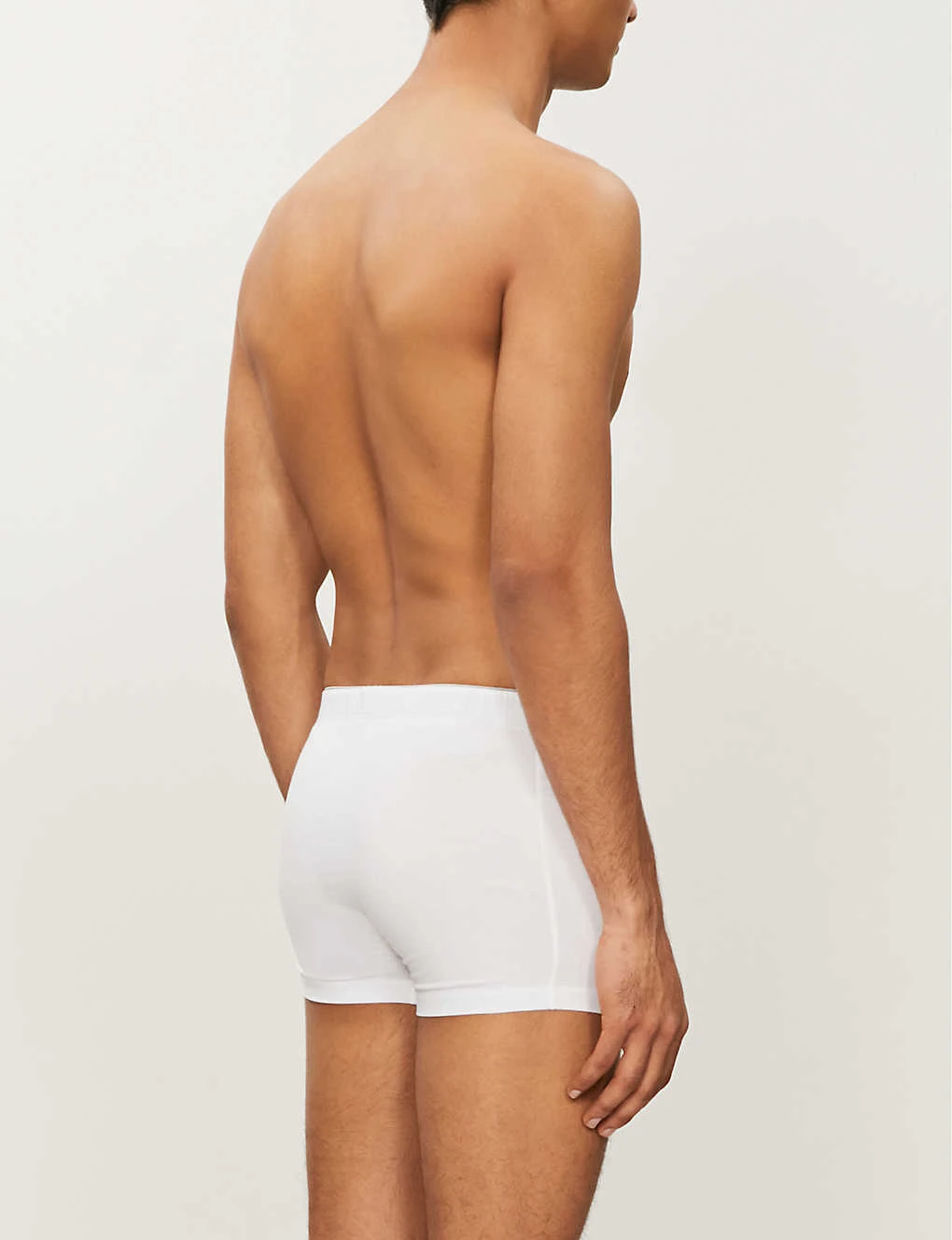 HANRO Basic Slim-fit Cotton-blend Trunks 3 HANRO Basic Slim-fit Cotton-blend Trunks - Image 3