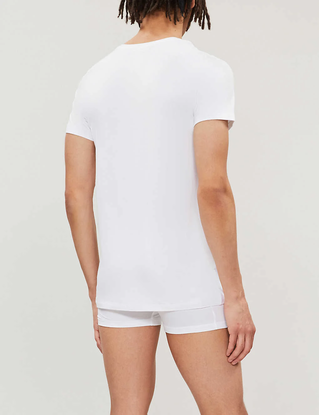 HANRO Cotton Superior Cotton-blend T-shirt 4 HANRO Cotton Superior Cotton-blend T-shirt - Image 4