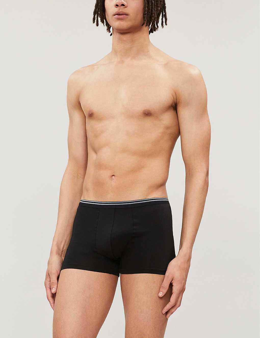 Pure Comfort Classic-fit Stretch-cotton Trunks 2 Pure Comfort Classic-fit Stretch-cotton Trunks - Image 2