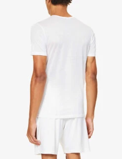 Crew-neck Cotton T-shirt -AllSain Clothing Shop 102 85418922 252812501 WHITE ALT03