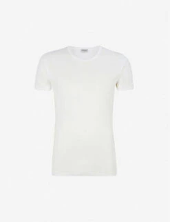 Crew-neck Cotton T-shirt