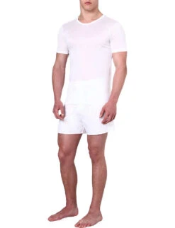 Crew-neck Cotton T-shirt -AllSain Clothing Shop 102 85418922 252812501 WHITE LS