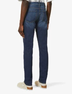 Paige Lennox Slim-leg Jeans -AllSain Clothing Shop 1042 3002369 M653C72 LEODARK ALT03