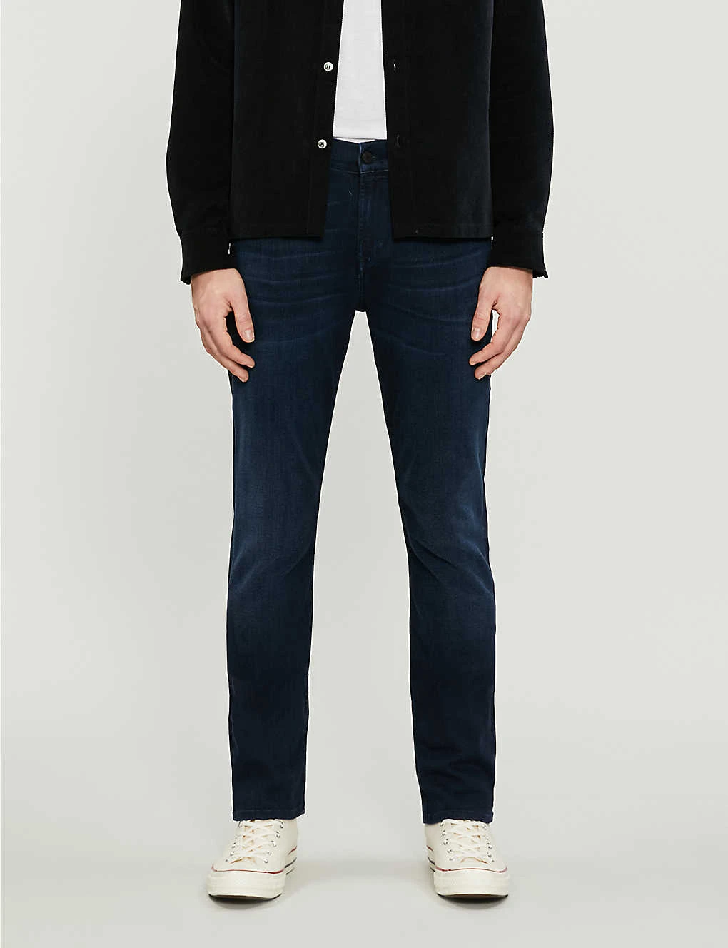 7 For All Mankind Slimmy Luxe Performance Plus Slim-fit Jeans 2 7 For All Mankind Slimmy Luxe Performance Plus Slim-fit Jeans - Image 2