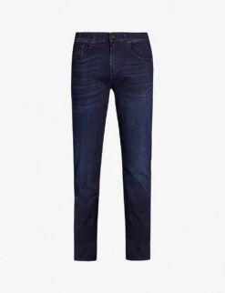 7 For All Mankind Slimmy Tapered Luxe Performance Plus Slim-fit Tapered Jeans