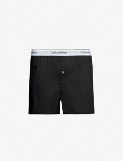Calvin Klein Modern Cotton Slim-fit Boxer Shorts Pack Of Two