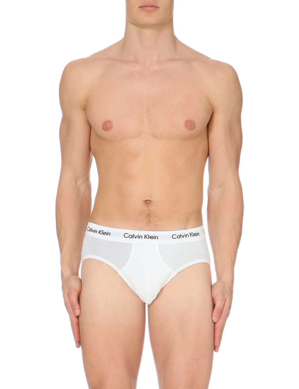 Calvin Klein Pack Of Three Cotton Stretch Regular-fit Stretch-cotton Briefs 5 Calvin Klein Pack Of Three Cotton Stretch Regular-fit Stretch-cotton Briefs - Image 5