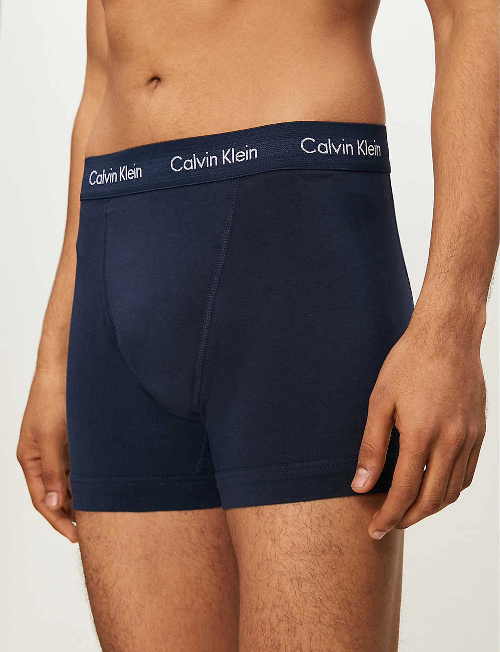 Calvin Klein Pack Of Three Modern Essentials Classic-fit Stretch-cotton Trunks 4 Calvin Klein Pack Of Three Modern Essentials Classic-fit Stretch-cotton Trunks - Image 4