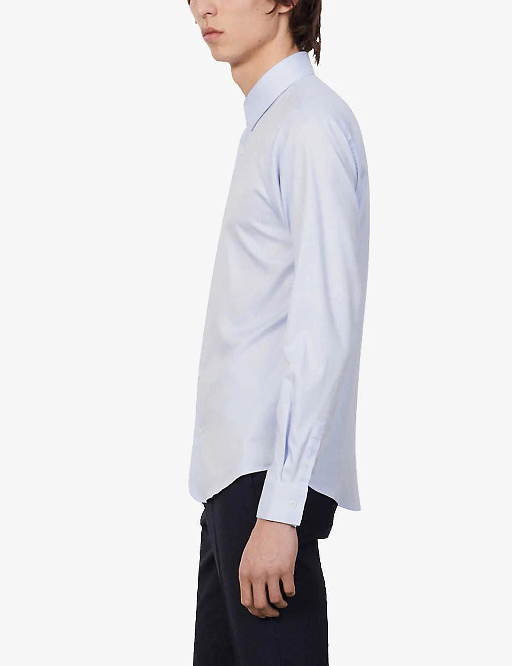 Sandro Classic-fit Cotton Shirt 3 Sandro Classic-fit Cotton Shirt - Image 3