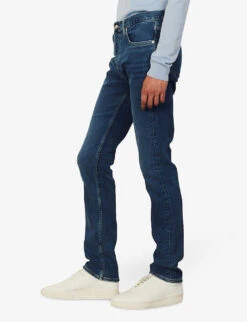 Sandro Slim-fit Tapered Stretch-denim Jeans -AllSain Clothing Shop 74 10081 SHPJE00120 DENIMJEAN ALT02