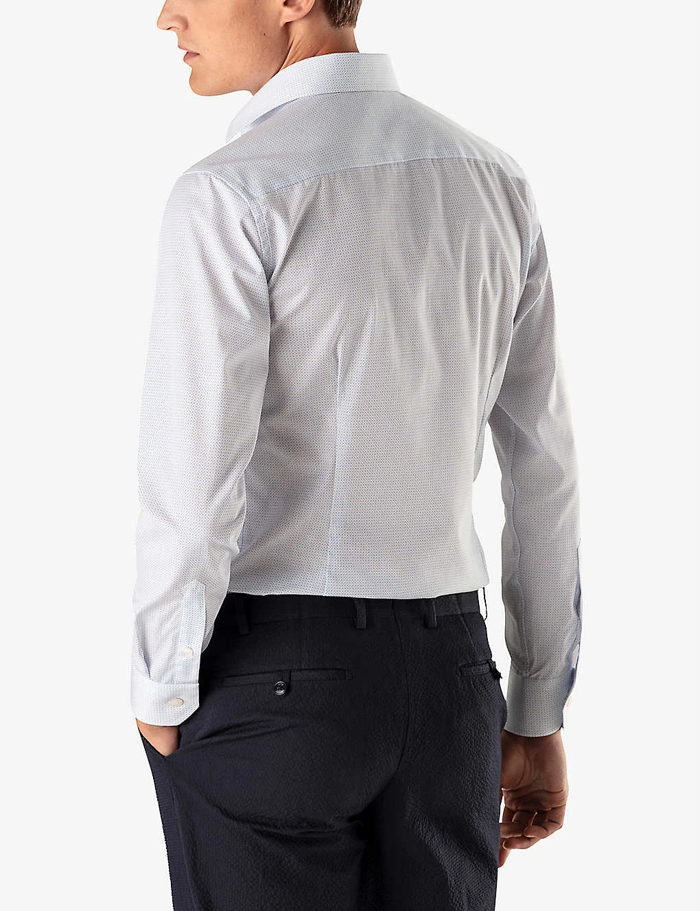 ETON Slim-fit Dot-print Cotton-poplin Shirt 3 ETON Slim-fit Dot-print Cotton-poplin Shirt - Image 3