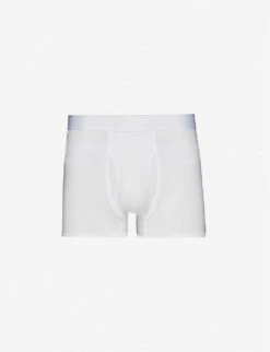 Sunspel Q82 Regular-fit Cotton Trunks