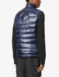 Canada Goose Hybridge Lite Funnel-neck Shell-down Gilet 8 Canada Goose Hybridge Lite Funnel-neck Shell-down Gilet -AllSain Clothing Shop R03675122 S ATLANTICNAVY ALT03