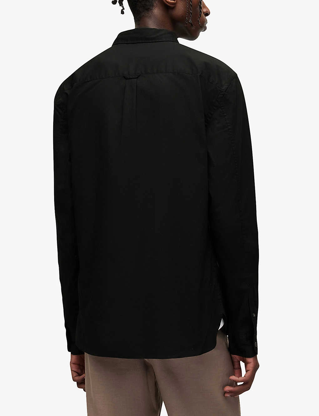 AllSaints Hawthorne Slim-fit Stretch-cotton Shirt 4 AllSaints Hawthorne Slim-fit Stretch-cotton Shirt - Image 4