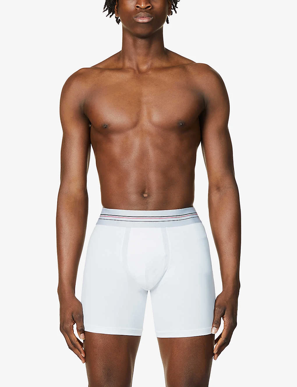 Spanx Sculpt Mid-rise Regular-fit Stretch-cotton Boxers 2 Spanx Sculpt Mid-rise Regular-fit Stretch-cotton Boxers - Image 2