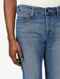 NEUW Iggy Slim-fit Skinny Organic Stretch-denim Jeans -AllSain Clothing Shop R03715142 CAVE ALT03