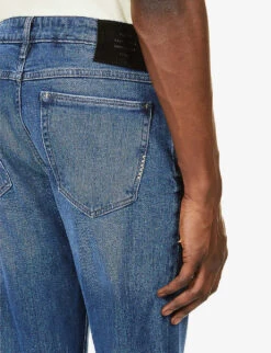 NEUW Iggy Slim-fit Skinny Organic Stretch-denim Jeans -AllSain Clothing Shop R03715142 CAVE ALT04