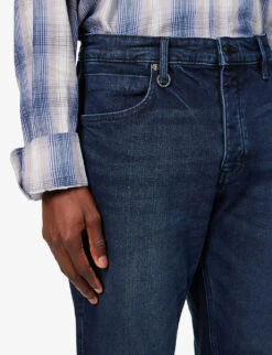 NEUW Lou Slim-fit Organic Stretch-denim Jeans -AllSain Clothing Shop R03728171 SILENTWATER ALT04