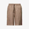 Gucci Bermuda Branded Jersey Shorts