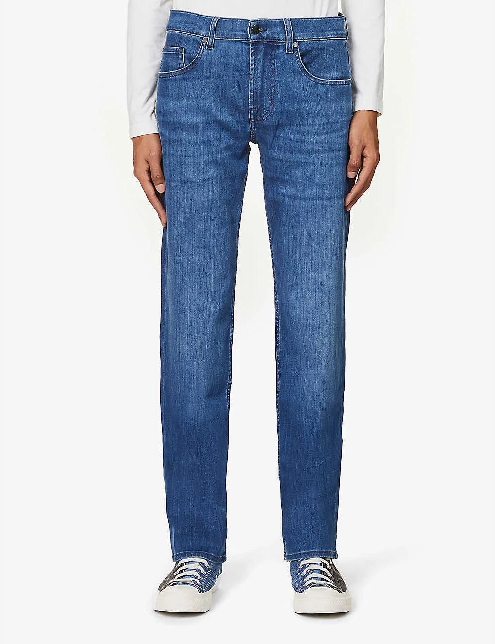 7 For All Mankind Standard Luxe Performance Regular-fit Straight-leg Stretch-denim Jeans 3 7 For All Mankind Standard Luxe Performance Regular-fit Straight-leg Stretch-denim Jeans - Image 3