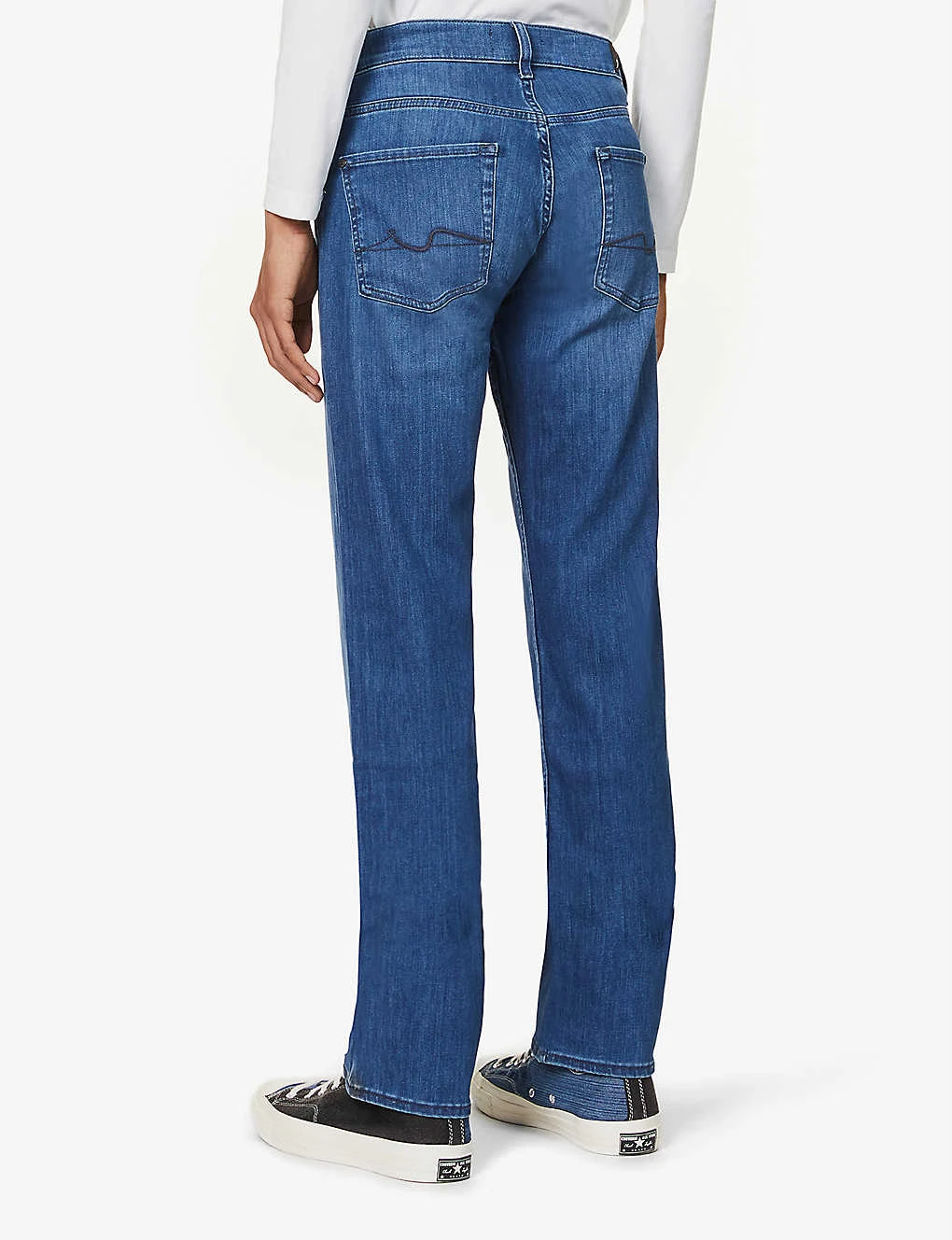 7 For All Mankind Standard Luxe Performance Regular-fit Straight-leg Stretch-denim Jeans 4 7 For All Mankind Standard Luxe Performance Regular-fit Straight-leg Stretch-denim Jeans - Image 4