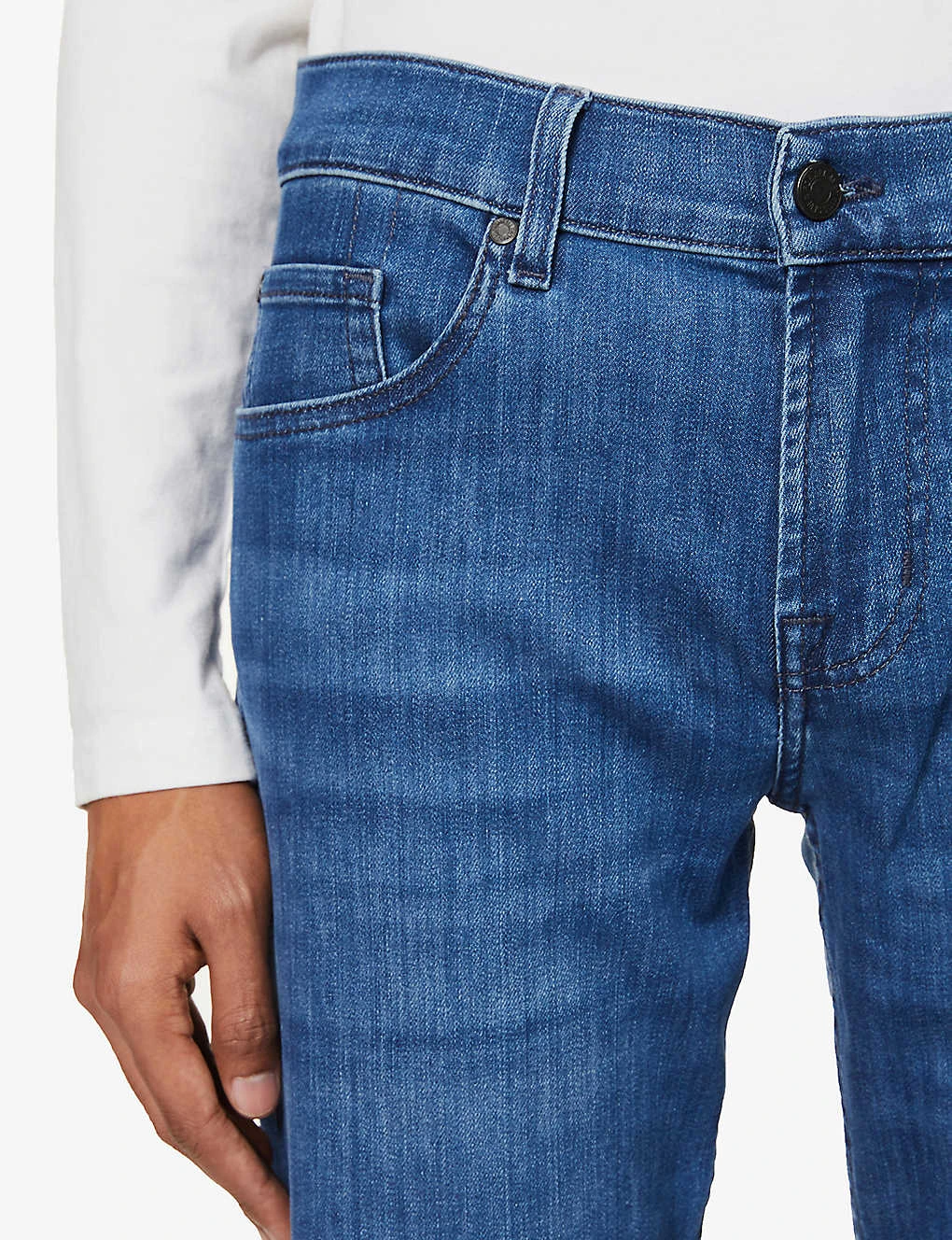 7 For All Mankind Standard Luxe Performance Regular-fit Straight-leg Stretch-denim Jeans 5 7 For All Mankind Standard Luxe Performance Regular-fit Straight-leg Stretch-denim Jeans - Image 5