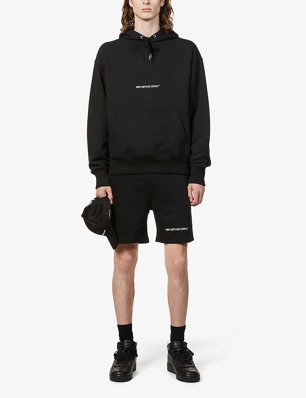 Staple Brand-print Organic Cotton-blend Shorts 2 Staple Brand-print Organic Cotton-blend Shorts - Image 2