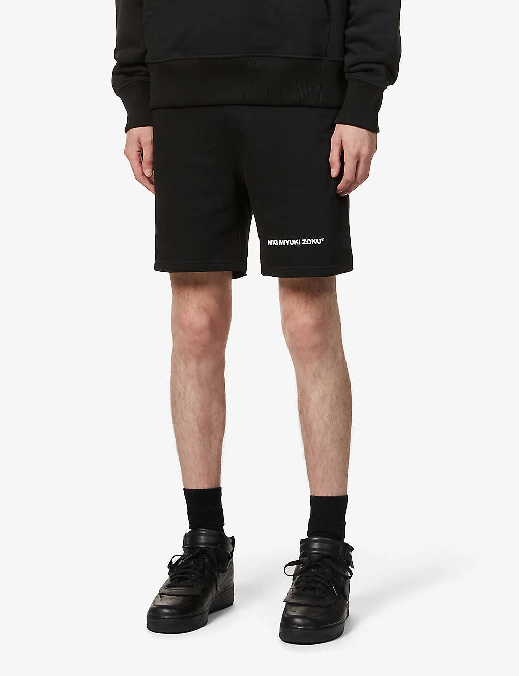 Staple Brand-print Organic Cotton-blend Shorts 3 Staple Brand-print Organic Cotton-blend Shorts - Image 3