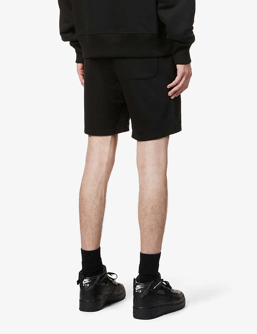 Staple Brand-print Organic Cotton-blend Shorts 4 Staple Brand-print Organic Cotton-blend Shorts - Image 4