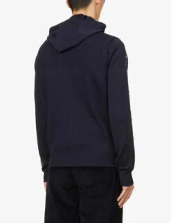 Canada Goose High-neck Padded Wool And Shell-down Vest -AllSain Clothing Shop R03824436 NAVY ALT03