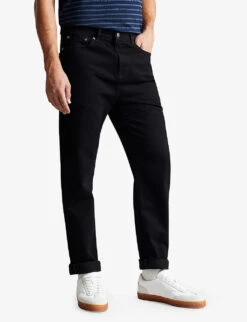 Ted Baker Camdun Slim-leg Denim Jeans -AllSain Clothing Shop R03895016 BLACK ALT02
