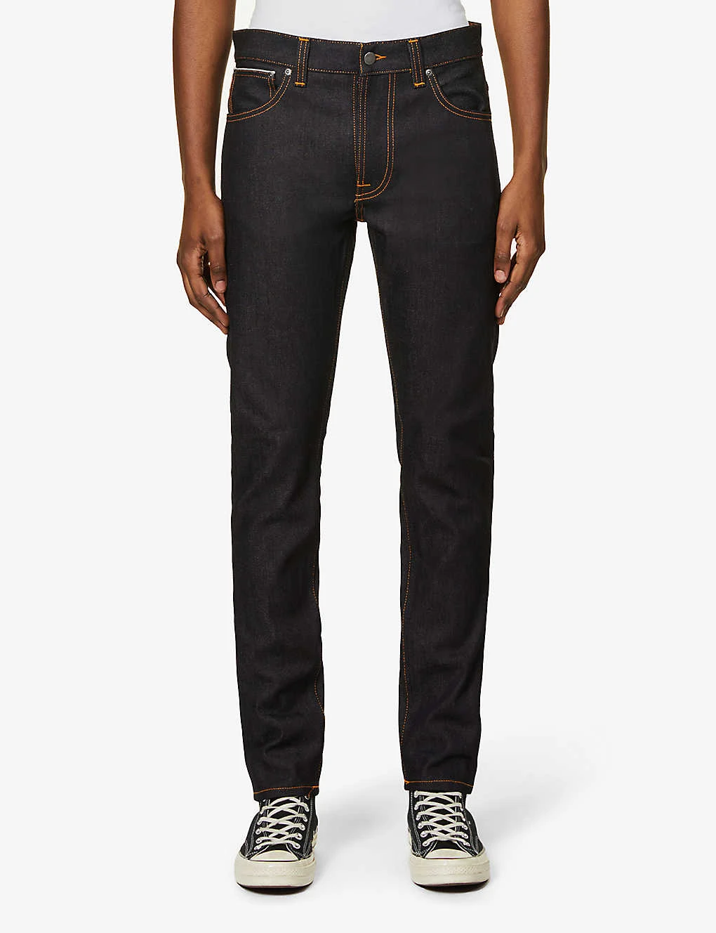 Nudie Jeans Lean Dean Regular-fit Tapered-leg Stretch-denim Jeans 3 Nudie Jeans Lean Dean Regular-fit Tapered-leg Stretch-denim Jeans - Image 3