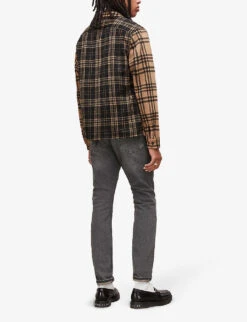 AllSaints Cigarette Washed Skinny Jeans -AllSain Clothing Shop R03896213 WASHEDBLACK ALT03