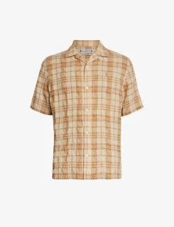 AllSaints Lindenwood Check Woven Shirt