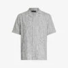 AllSaints Woodrow Check-pattern Short-sleeve Shirt