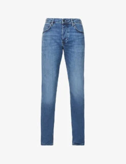 NEUW Iggy Slim-fit Straight-leg Cotton-blend Jeans