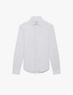 Reiss Storm Slim-fit Cotton-twill Shirt