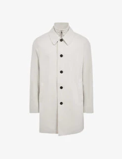 Reiss Perrin Single-breasted Woven Jacket