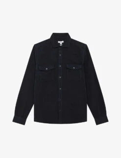 Reiss Twin-pocket Cotton Overshirt
