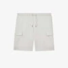 Reiss Oliver Interlock Cargo-style Stretch-jersey Shorts