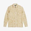 Ted Baker Svend Graphic-print Regular-fit Linen Shirt
