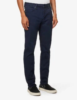 NEUW Lou Slim-fit Straight Stretch-denim Jeans -AllSain Clothing Shop R03954830 NAVY ALT02