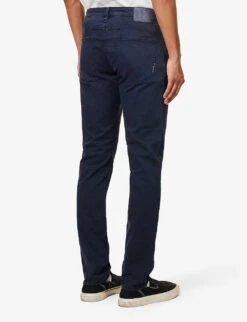 NEUW Lou Slim-fit Straight Stretch-denim Jeans -AllSain Clothing Shop R03954830 NAVY ALT03