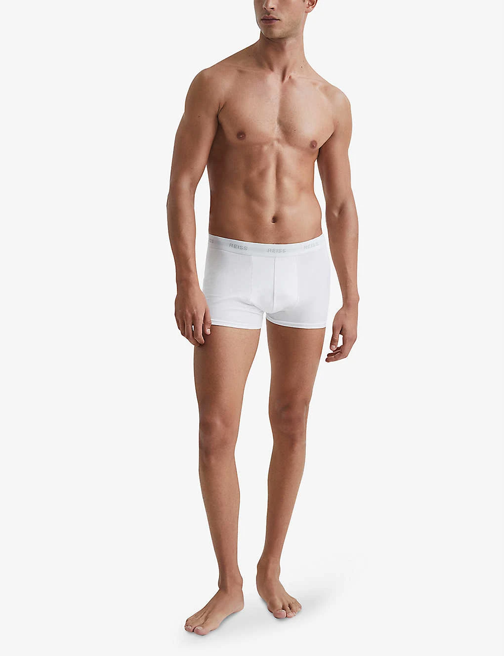 Reiss Pack Of Three Heller Stretch Organic-cotton Boxers 2 Reiss Pack Of Three Heller Stretch Organic-cotton Boxers - Image 2