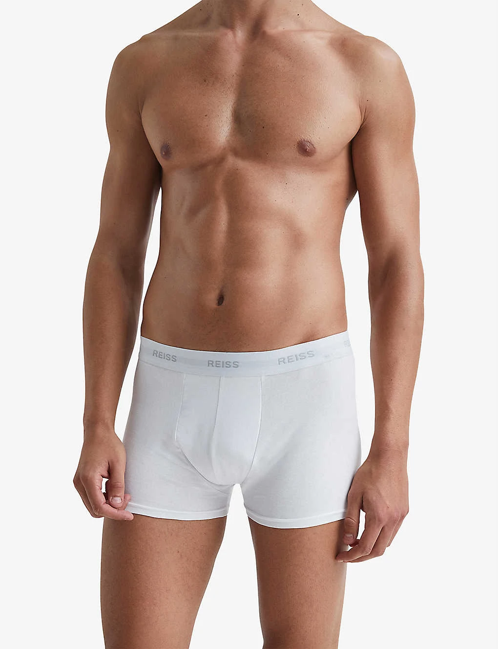 Reiss Pack Of Three Heller Stretch Organic-cotton Boxers 3 Reiss Pack Of Three Heller Stretch Organic-cotton Boxers - Image 3