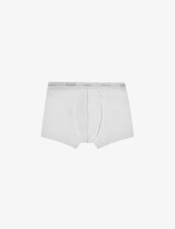 Reiss Pack Of Three Heller Stretch Organic-cotton Boxers