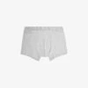Reiss Heller Logo-print Pack Of Three Stretch-organic Cotton Boxers
