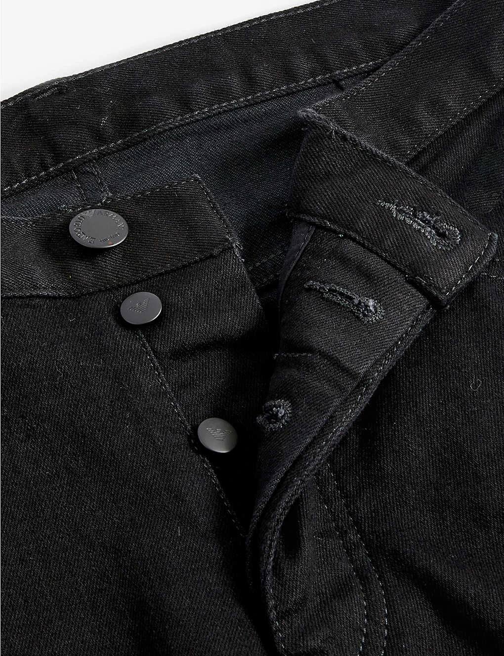 Emporio Armani Straight-leg Regular-fit Stretch-denim Jeans 7 Emporio Armani Straight-leg Regular-fit Stretch-denim Jeans - Image 7