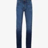 Emporio Armani Regular-fit Straight-leg Stretch-denim Jeans