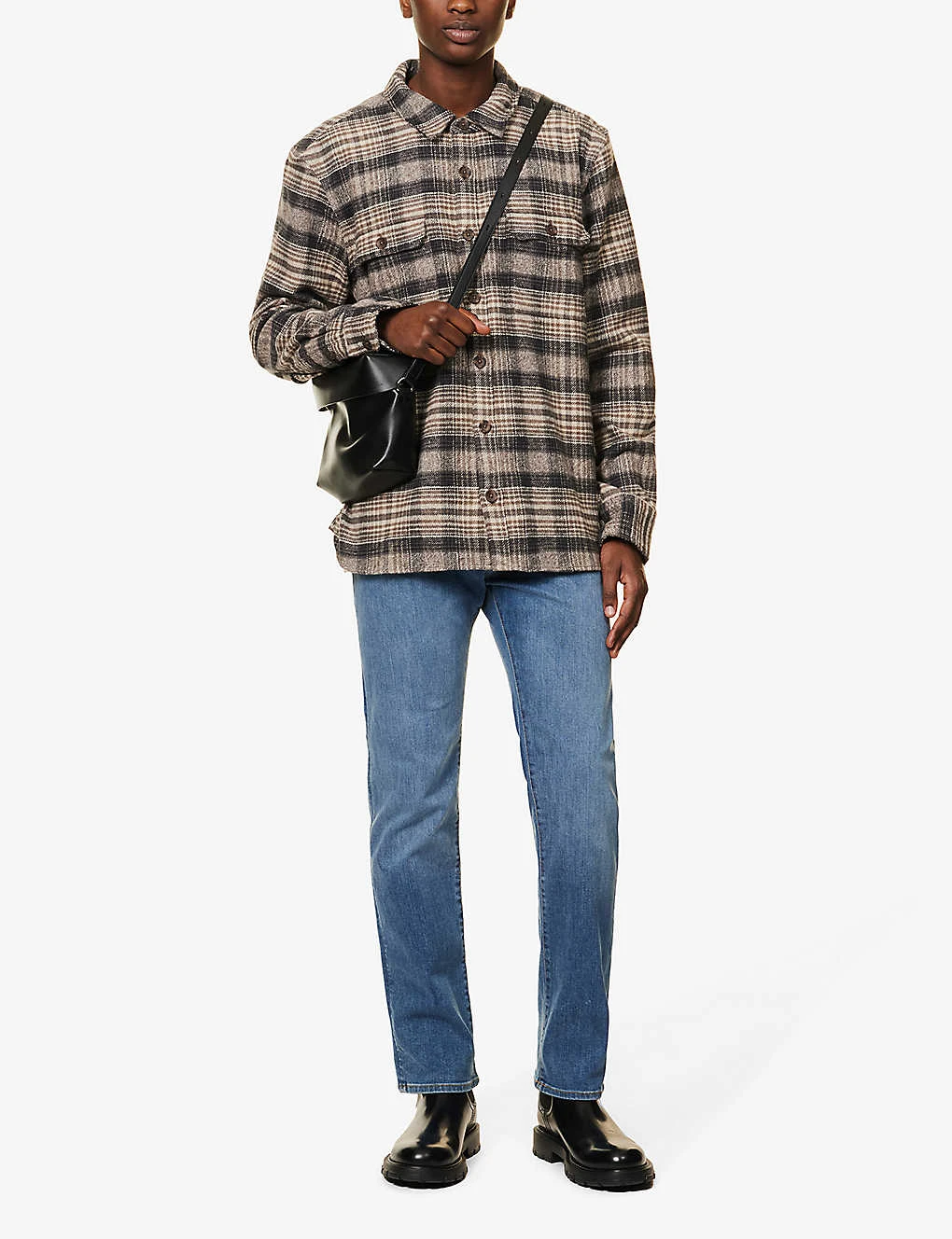 Emporio Armani Regular-fit Straight-leg stretch-denim Jeans 2 Emporio Armani Regular-fit Straight-leg stretch-denim Jeans - Image 2